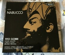 VERDI - NABUCCO - GOBBI - SULIOTIS - PREVEDI - GARDELLI - 3 LP DECCA SET 298 300