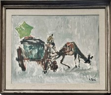 Giuseppe Succi. Olio su tela