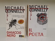 Set 2 libri di Michael Connelly "Ghiaccio nero"/ "Il poeta"