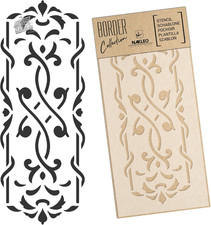 Stencil Pittura Bordi 21x45