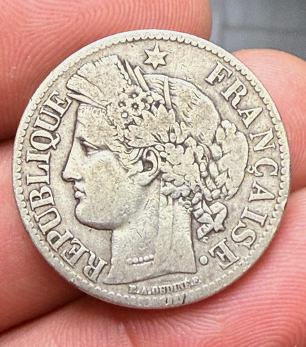 Francs argent cérès sans - 2,