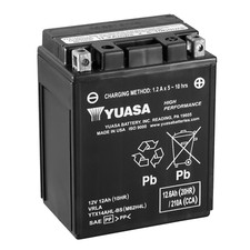 BATTERIA YUASA YTX14AHL-BS AGM  12 V 12 AH KAWASAKI ZX-10R NINJA 1000 1986 1990