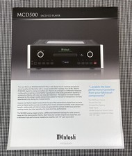 MCINTOSH MCD500 LETTORE