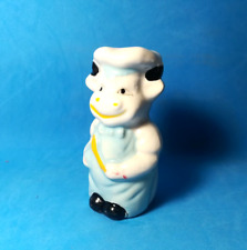 PORTA SALE DA CUCINA MUCCA IN CERAMICA CUCINARE DA COLLEZIONE - (169)