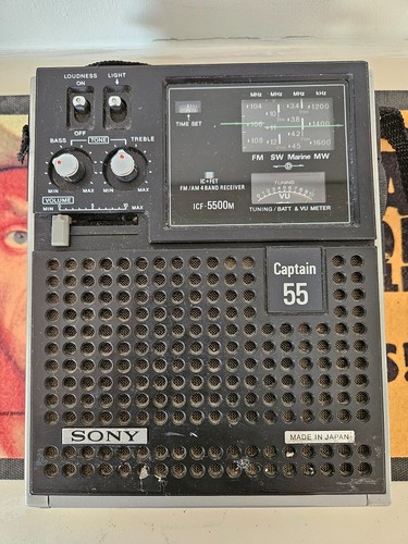 Radio epoca sony icf - radio,