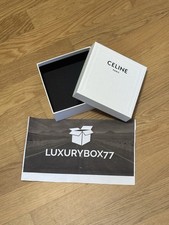 SCATOLA CONFEZIONE LUSSO CELINE BOX CELINE ORIGINALE Foulard Accessori Ecc
