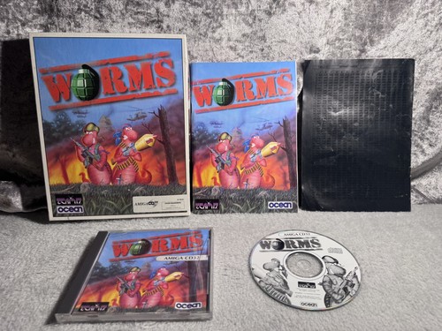 Commodore amiga cd32 worms - commodore,
