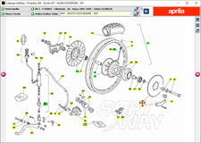 Corona Aprilia RX 50 3-5 marce