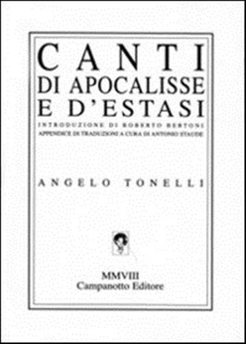 Canti apocalisse d estasi - apocalisse, d'estasi