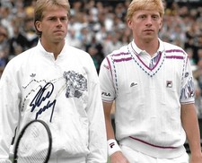 Stefan Edberg foto autografata