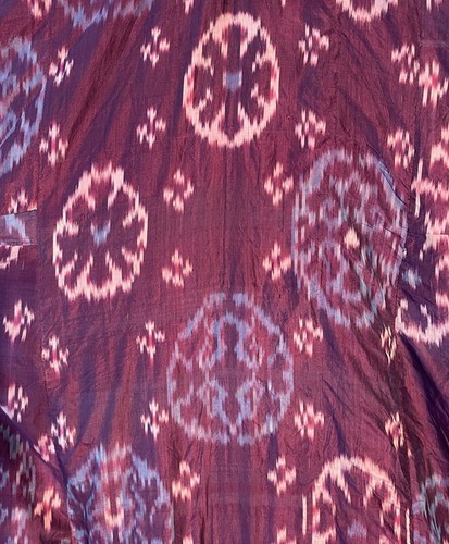 Cappotto ikat seta uzbeko - cappotto,