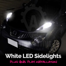 Per Nissan Juke F15 Xenon Lampadine Sidelight LED Bianco Aggiornamento *POSTA VELOCE!*