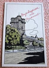 * POSTKARTE * NEU JAHRGRÜSSE AUF VINCENNES * KUKER