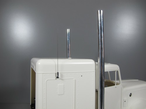 Asta antenna tetto simulata