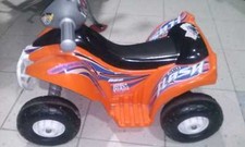 MINI QUAD MINIQUAD ARANCIONE ELETTRICO A BATTERIA