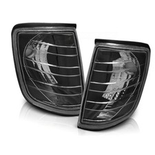 Set frecce anteriori vetro Nero per Mercedes Benz Classe E W124 dall'85-95