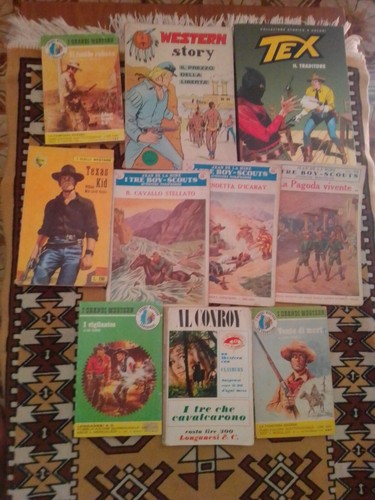 Lotto fumetti western tex - tex,