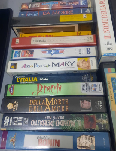 Film vhs pezzi - vhs, stock