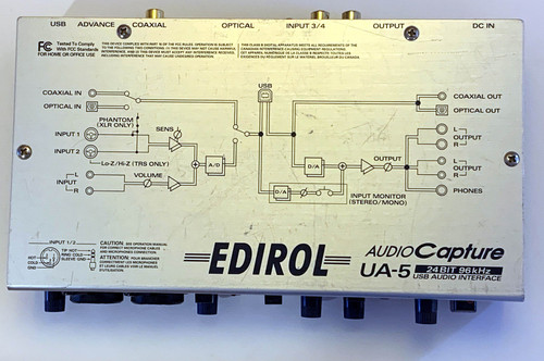 Roland edirol usb - edirol, ua-5