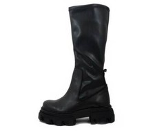 Stivali Donna Combat Pelle