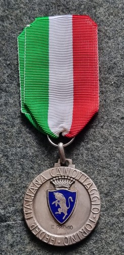 Medaglia con smalto - medaglia, ii°