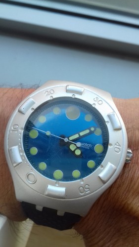 Swatch scuba 200 aluminium - 200,