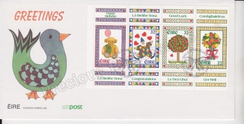 Eire ireland fdc - ireland, copertina