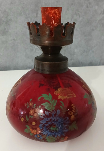 Antica lampada tavolo in - lampada,