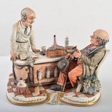 Statuina ceramica Capodimonte Italia R7064 Medium con certificato