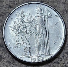ITALY 🇮🇹 100 LIRE COIN