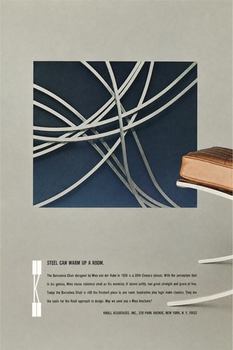 Poster design moderno anni - anni, 60
