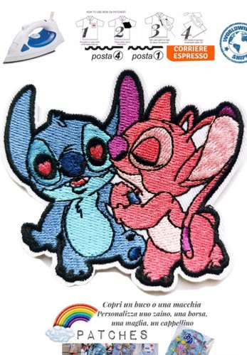 Stitch patch lilo - stitch, &