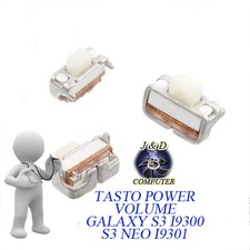 TASTO POWER SWITCH PULSANTE POWER VOLUME Per SAMSUNG GALAXY S3 i9300 NEO i9301 
