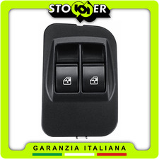 Pulsantiera 2 tasti Alzacristalli Interruttori vetri FIAT PEUGEOT CITROEN 8 PIN