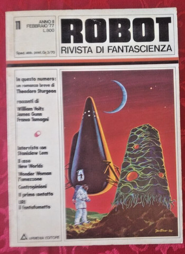 Robot rivista fantascienza - robot,