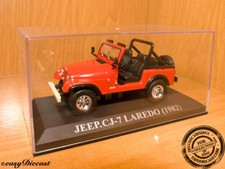 JEEP CJ7 C-J7 CJ-7 LAREDO ROSSO 1982 1:43 COME NUOVA!!!