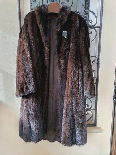 Vintage pelliccia visone lunga - vintage,
