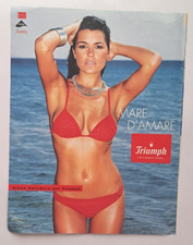 ADVERT  TRIUMPH    - RARE  PUBBLICITA' INTIMO DONNA - 2005