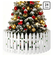 Qsbon Albero di Natale Bianco