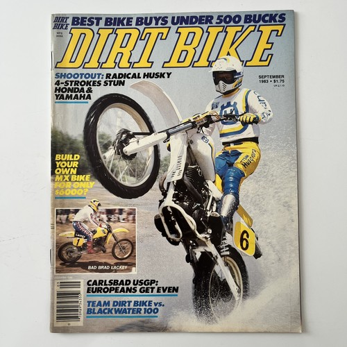 Dirt bike magazine september - dirt,