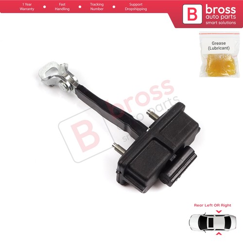 Rear door hinge stop - door, check