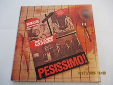 SKIANTOS - PESISSIMO - REISSUE LP VINYL 1988 EX/EX