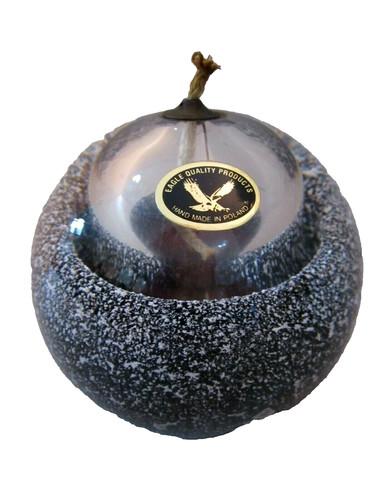 Lampada olio vetro sfera - ad,