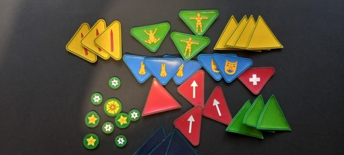 Lotto patch mostrine - lotto, scout