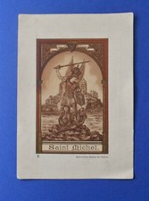 Santino Holy card San Michele