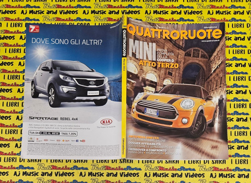 Rivista magazine quattroruote - magazine,