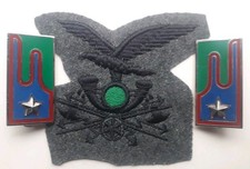 Fregio cappello Alpino Genio Trasmissioni e Mostrine. Alpini Esercito