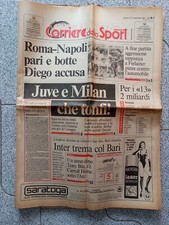 CORRIERE DELLO SPORT -  13 GIORNALI  DEL LUNEDI   CAMPIONATO 1989/90