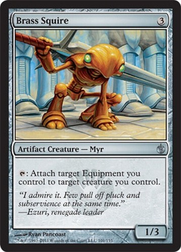 Brass squire mirrodin - ~,