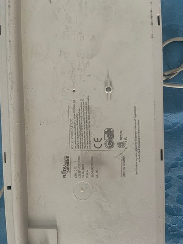 Tastiera computer vintage anni